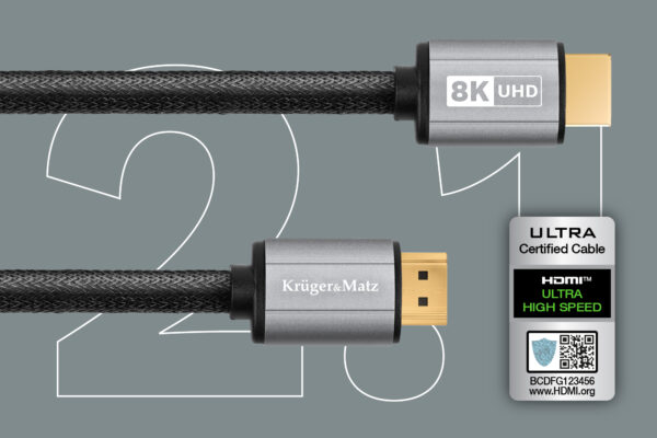 Kabel HDMI Kruger&Matz 8K, 300 cm - obrazek 5