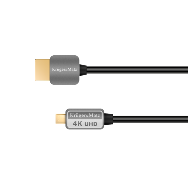 Kabel HDMI - micro HDMI 3m 4K Kruger&Matz