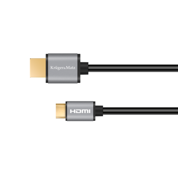 Kabel mini HDMI - HDMI 1.8m Kruger&Matz Basic