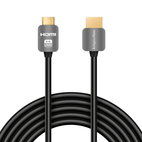 Kabel HDMI Kruger&Matz 180cm - Wysoka jakość, trwały - obrazek 2