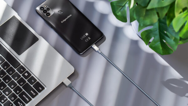 Kabel USB 3.0 - USB-C typ C 2m szybkie ładowanie QC 3.0 PD Rebel - obrazek 4