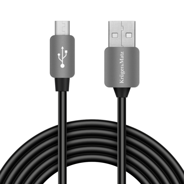 Kabel USB - Micro USB 1m Kruger&Matz KM0324 - obrazek 2