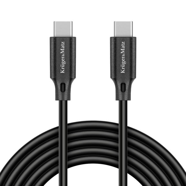 Kabel USB-C Typ C 1m PD 100W 5A Kruger&Matz - obrazek 2