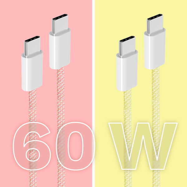 Kabel USB typu C - USB typu C 60 W 1,5 m różowy Kruger&Matz Basic - obrazek 5