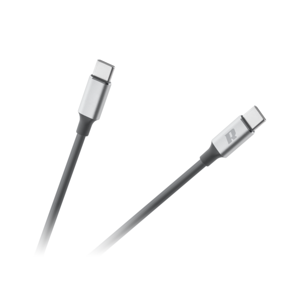 Kabel USB-C typ C 1m 65W szybkie ładowanie QC 3.0 PD Rebel