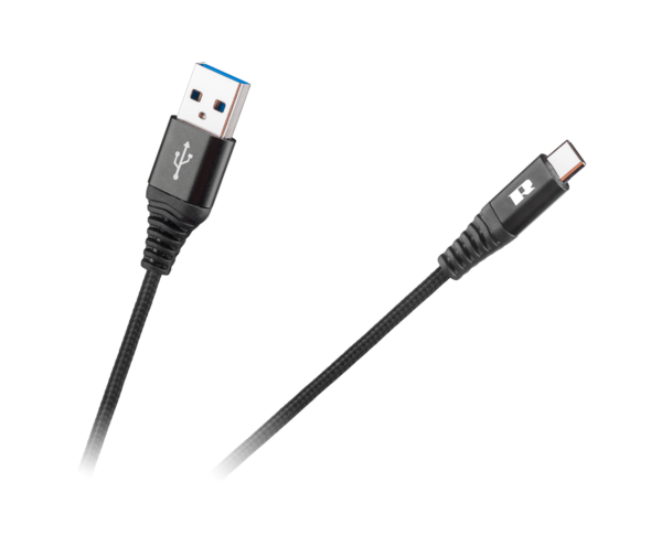 Kabel USB - USB typ C przewód szybkie ładowanie telefonu ładowarki 100 cm