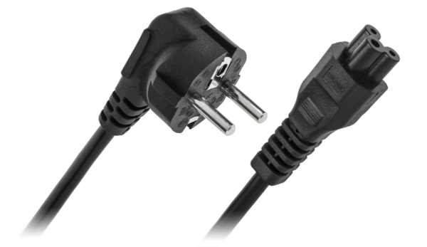 Kabel zasilający do laptopa (koniczynka) (3x0,75) 1,8m