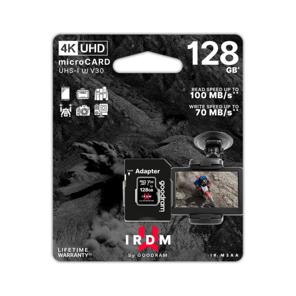 Karta pamięci microSD 128 GB V30 UHS-I Goodram