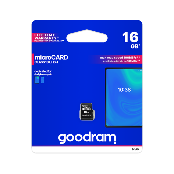 Goodram karta pamięci microSD 16 GB Class 10 UHS-I