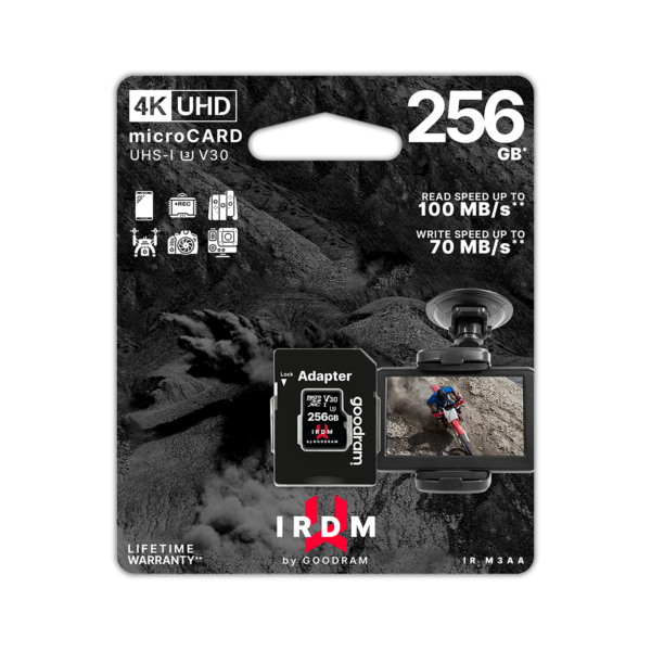 Karta pamięci microSD 256 GB UHS-I V30 Goodram