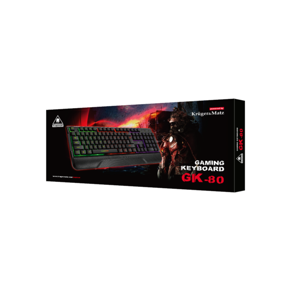 Klawiatura gamingowa Kruger&Matz Warrior GK-80 - obrazek 6
