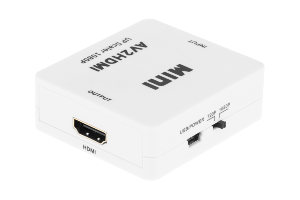 Konwerter sygnału gniazdo AV - CHINCH CVBS + AUDIO - gniazdo HDMI - obrazek 2