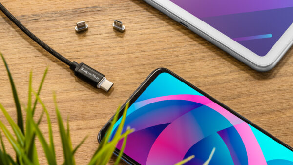 Kabel magnetyczny 3w1 micro USB, TYP-C, iPhone - obrazek 4