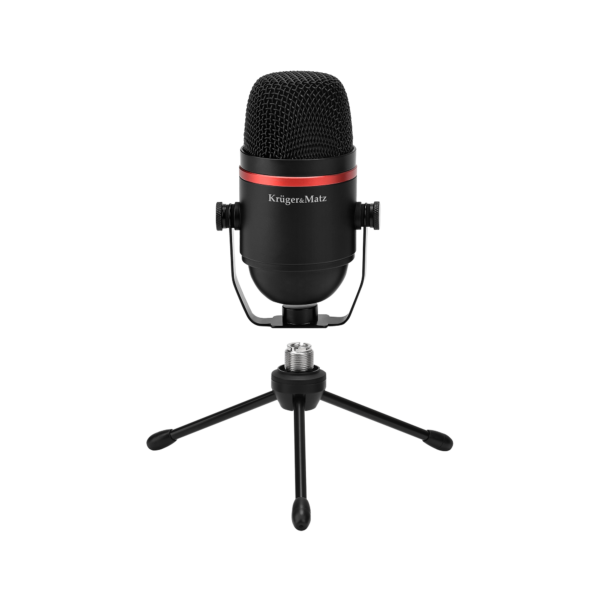 Mikrofon gamingowy vlogerowy USB Kruger&Matz Warrior GV-200 streamingowy - obrazek 4