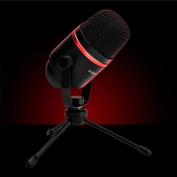 Mikrofon gamingowy vlogerowy USB Kruger&Matz Warrior GV-200 streamingowy - obrazek 12