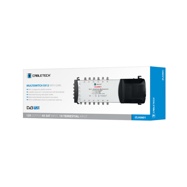 Multiswitch Cabletech 5x12 - obrazek 2
