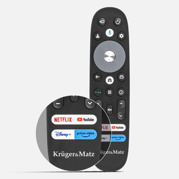 Pilot do telewizora Kruger&Matz Google TV - obrazek 3