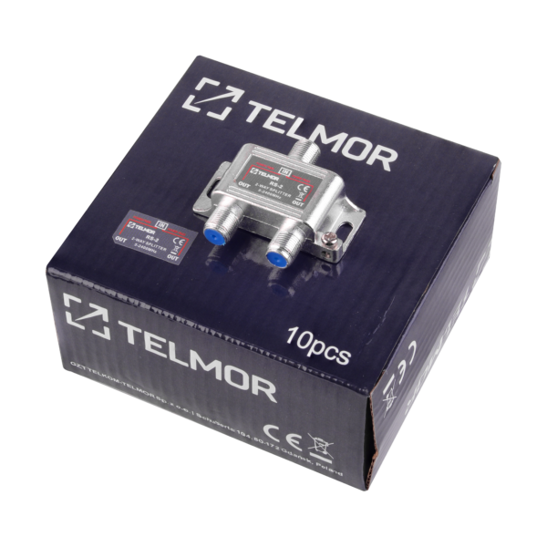 RS-2 SPLITTER 2X 2.4G DC TELMOR - obrazek 3