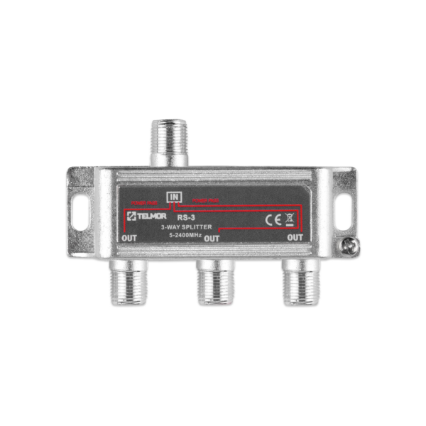 RS-3 SPLITTER 3BX 2.4G DC TELMOR - obrazek 2