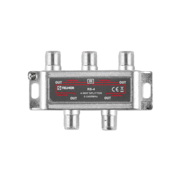 RS-4 SPLITTER 4X 2.4G DC TELMOR - obrazek 2