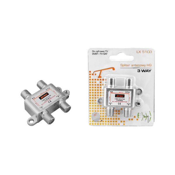 Splitter 3way 5-2450MHz LX5103 - obrazek 2