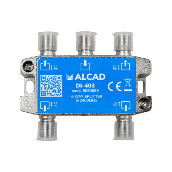 Splitter 4 wyjścia DC path DI-403 ALCAD