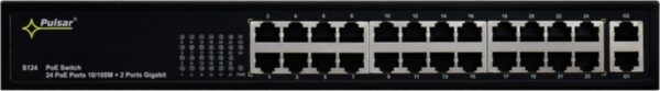 SWITCH POE PULSAR S124 24+2 UPLINK POE+ GIGABIT - obrazek 2