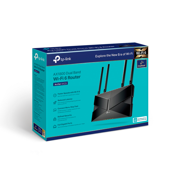 TP-LINK ARCHER AX23 Dwupasmowy router Wi-Fi - obrazek 9