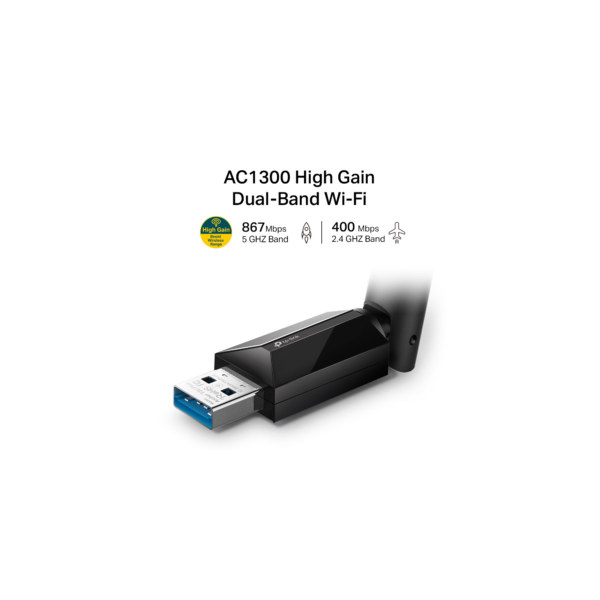 Karta sieciowa TP-LINK AC1300 TL-ARCHER T3U PLUS - obrazek 2