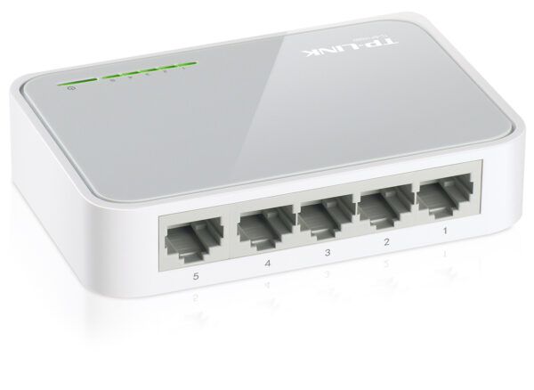 TP-LINK TL-SF1005D MINI SWITCH 5 PORTÓW 200Mbps - obrazek 3