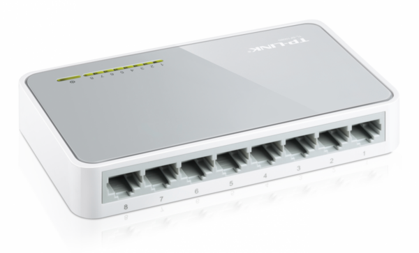 Switch TP-Link TL-SF1008D 8x RJ-45 10/100Mb/s - obrazek 3