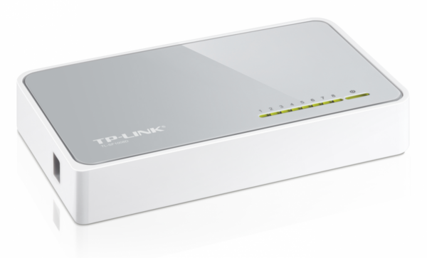 Switch TP-Link TL-SF1008D 8x RJ-45 10/100Mb/s - obrazek 2