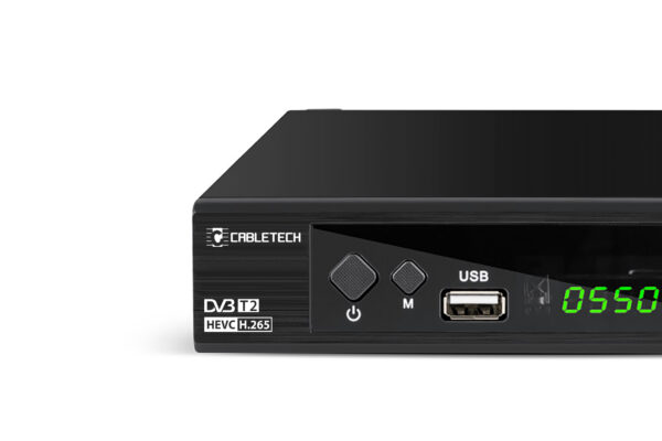 Tuner DVB-T2 DVB-C Hevc H.265 10bit dekoder tv naziemnej Cabletech - obrazek 10