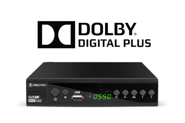 Tuner DVB-T2 DVB-C Hevc H.265 10bit dekoder tv naziemnej Cabletech - obrazek 11