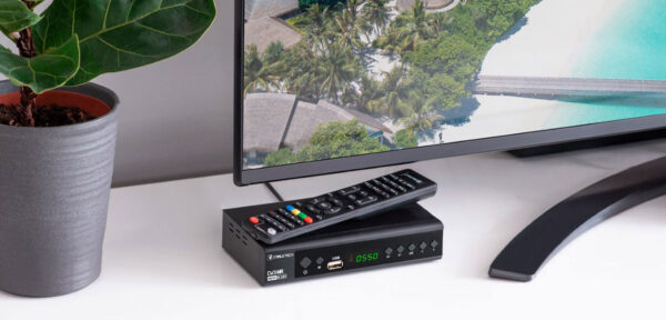 Tuner DVB-T2 DVB-C Hevc H.265 10bit dekoder tv naziemnej Cabletech - obrazek 15