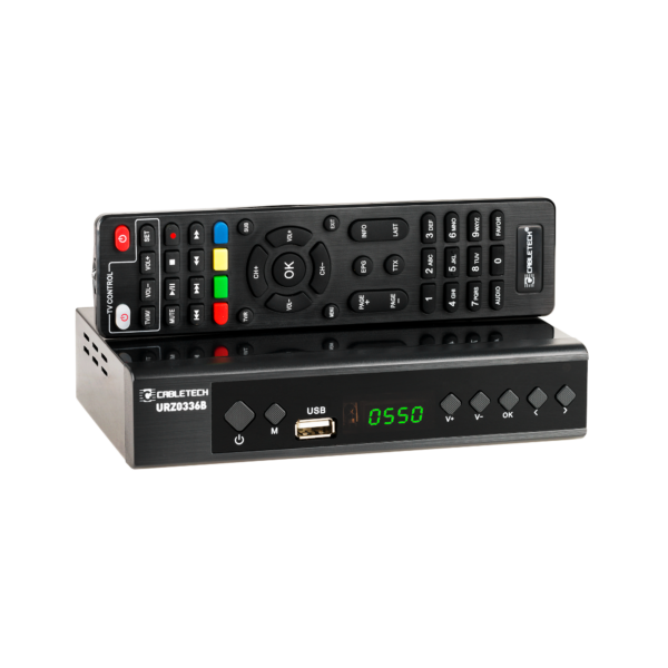 Tuner dekoder TV DVB-T2 H.265 HEVC USB Cabletech