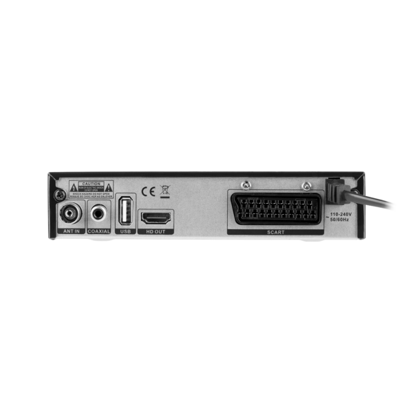 Tuner dekoder TV DVB-T2 H.265 HEVC USB Cabletech - obrazek 3