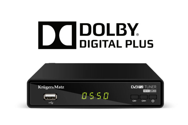 Tuner DVB-T2 KrugerMatz H.265 HEVC dekoder KM0550B - obrazek 13
