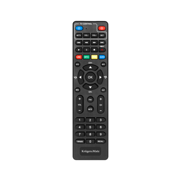 Tuner DVB-T2 KrugerMatz H.265 HEVC dekoder KM0550B - obrazek 4