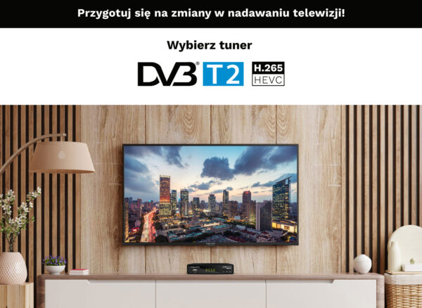 Tuner DVB-T2 H.265 HEVC Kruger&Matz - obrazek 6
