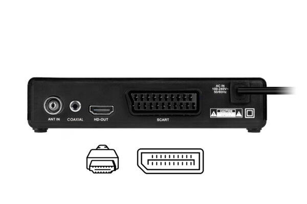 Tuner DVB-T2 KrugerMatz H.265 HEVC dekoder KM0550B - obrazek 9
