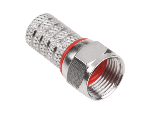 Wtyk SAT F  HQ+uszczelka CU RG59  5,8mm