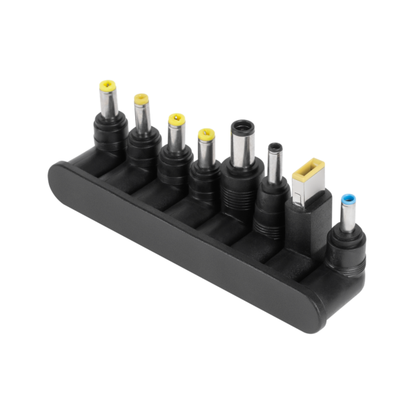 Ładowarka samochodowa do laptopa zasilacz 65W 12v 24V 8 końcówek Rebel - obrazek 2