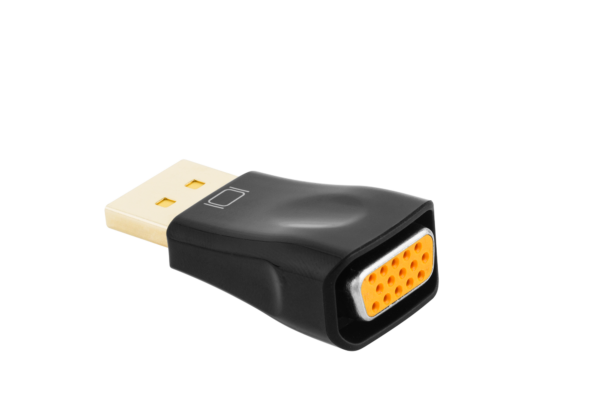 Złącze adapter wtyk DISPLAYPORT - gniazdo VGA - obrazek 2