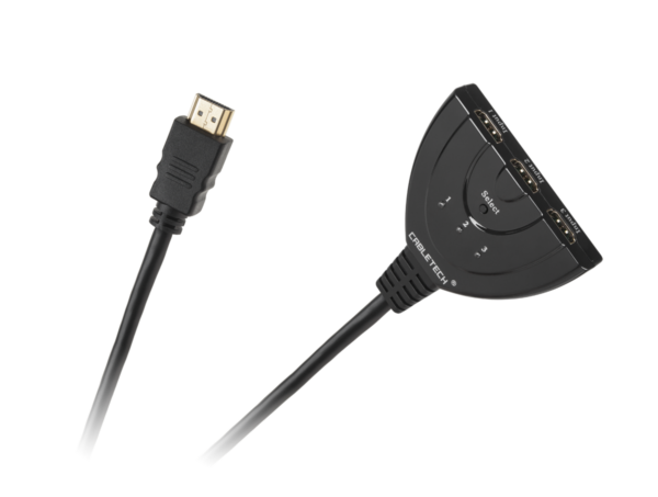 Złącze switch HDMI na kablu 1 wyj./2 wej. - obrazek 2
